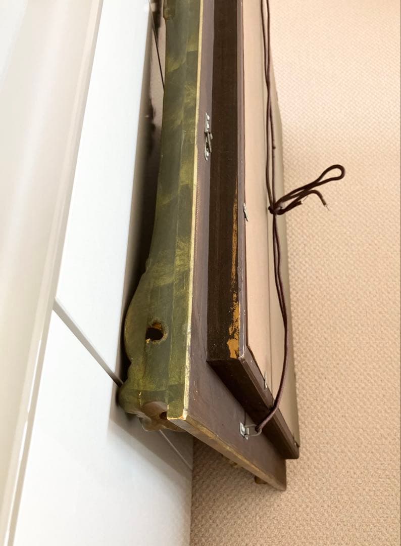 アンティーク　額縁　フレーム　レトロ　油絵　キャンパスF15