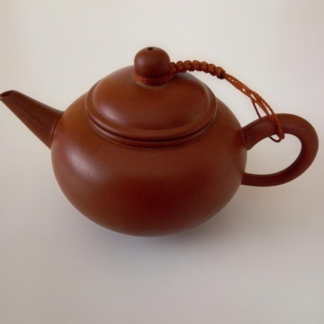 中国古玩　朱泥　急須　茶道具