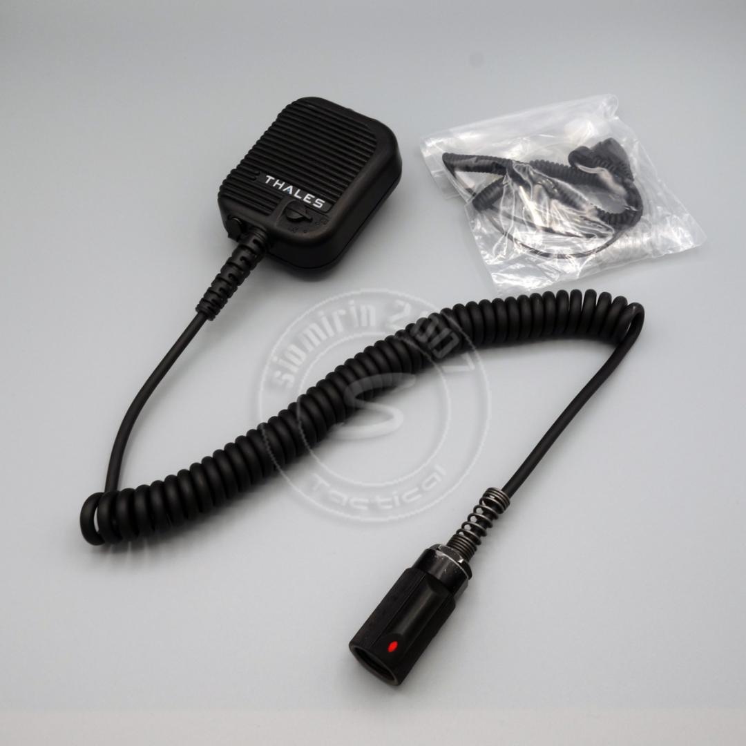 ☆TCA 実コネ付き THALESタイプ ハンドマイク イヤホン付属 新品