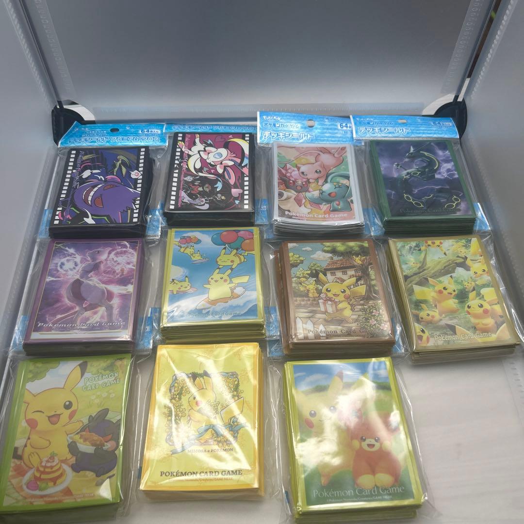 【新品未使用】ポケモンデッキシールド11点セット