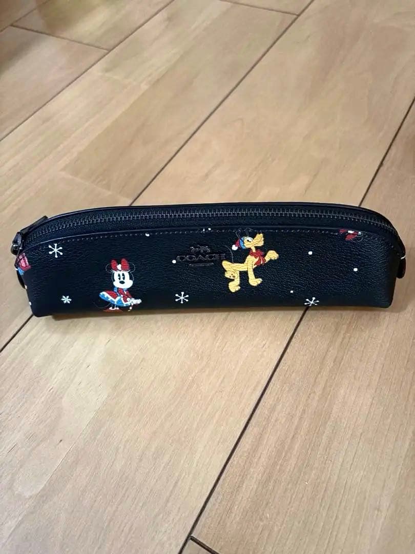 コーチ　ディズニー　ミッキー　ペンケース