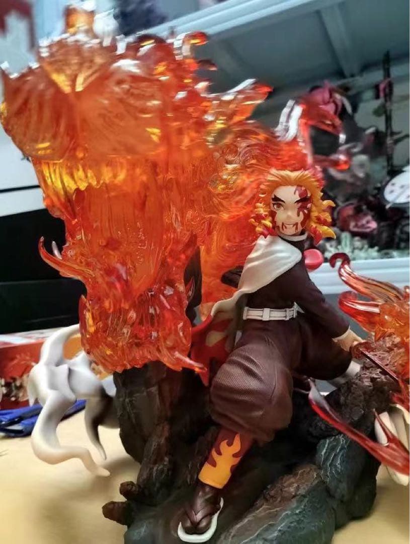 鬼滅の刃 I.W-STUDIO 猗窩座 煉獄杏寿郎 フィギュア