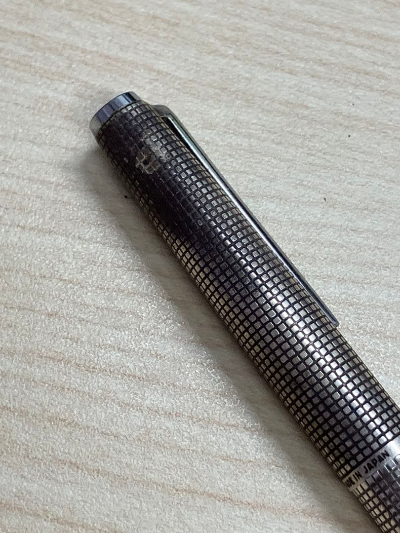 値下！PILOT カスタム 18K-WGスターリングシルバー 万年筆 廃盤