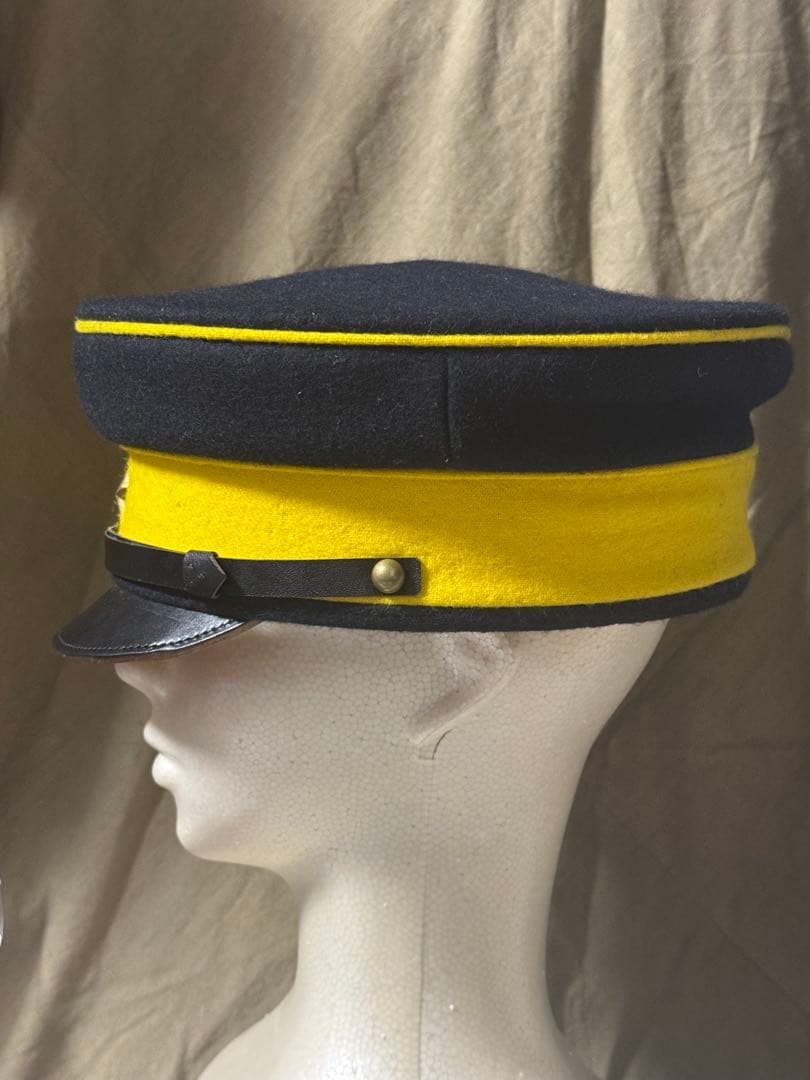 絶版貴重品　でくの房　明治陸軍　明治十九年式軍帽（二種帽）日本軍軍帽