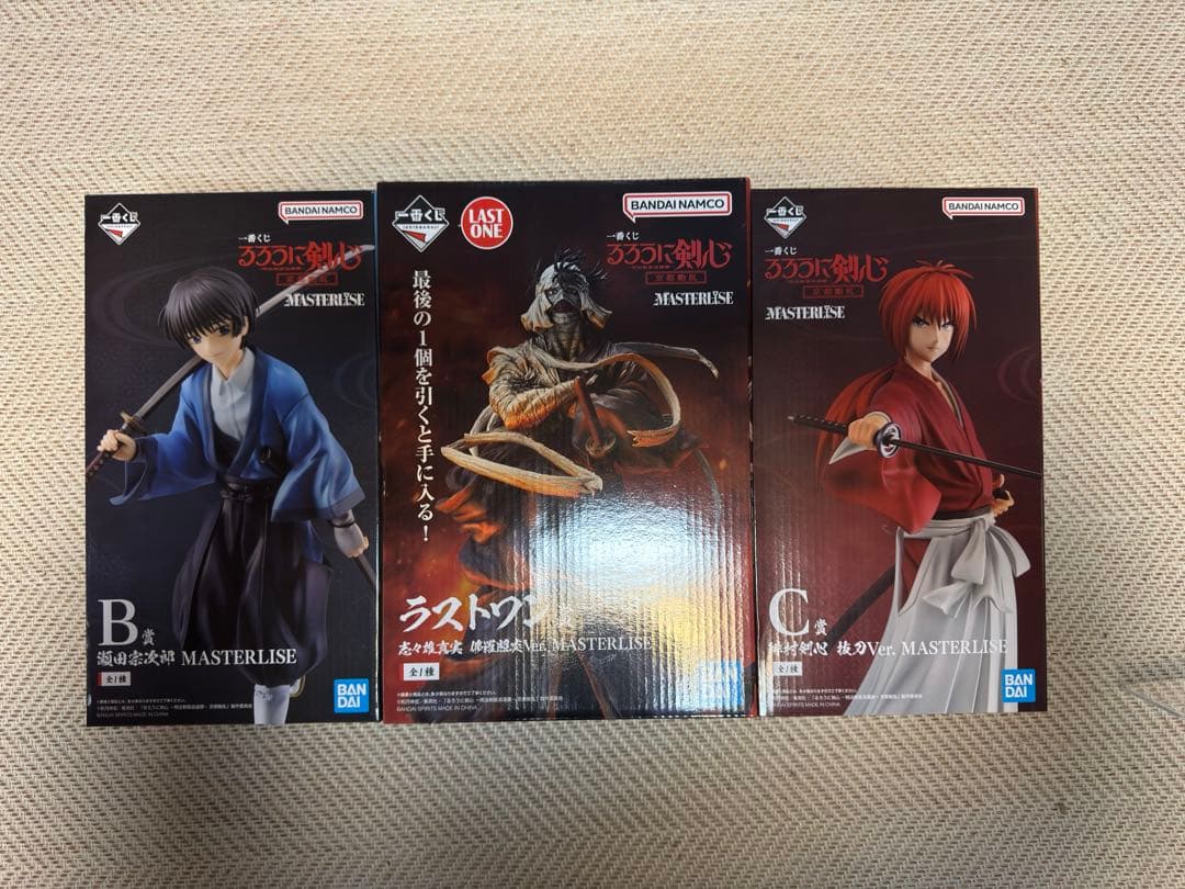 [未開封] 一番くじ るろうに剣心 京都動乱 B賞 C賞 ラストワン