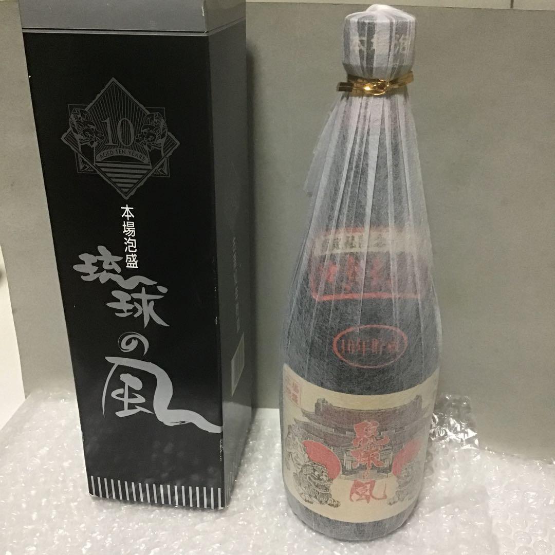 琉球の風　10年貯蔵　泡盛　古酒　今帰仁酒造所