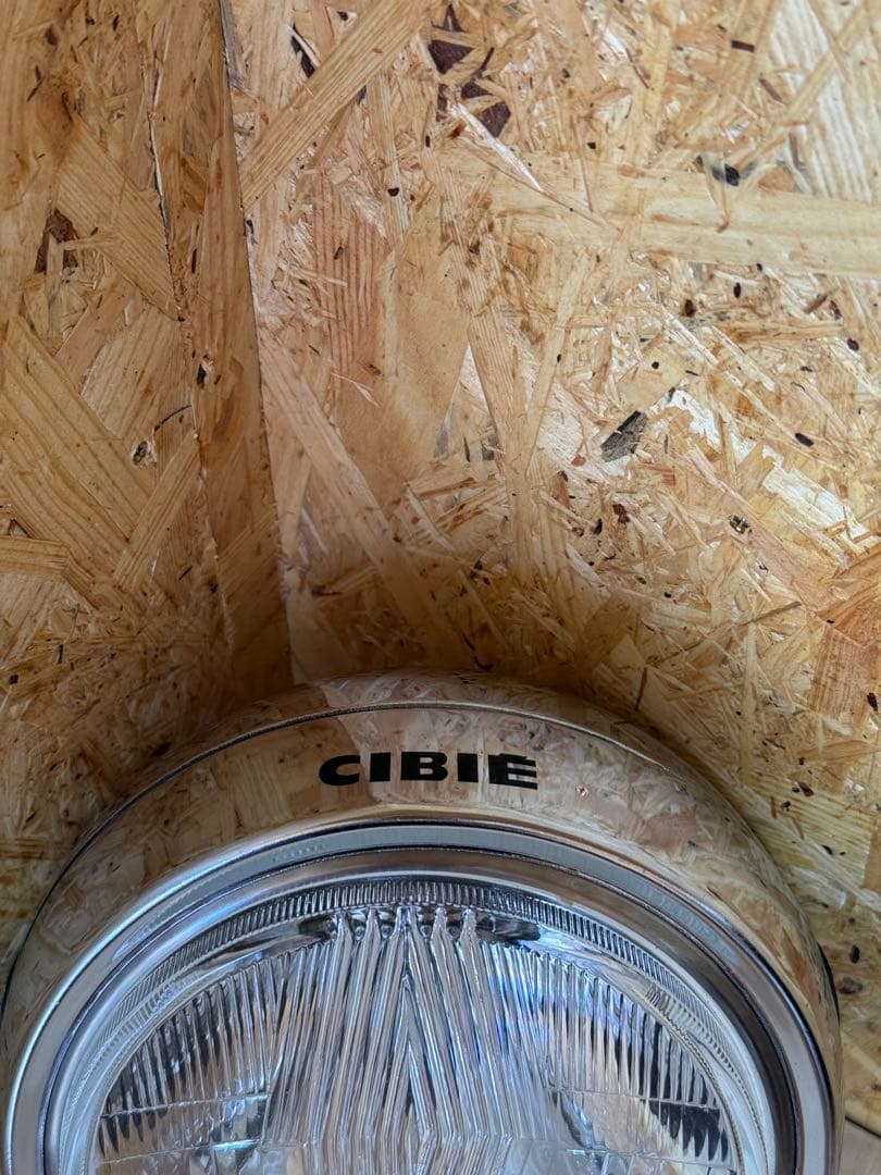 当時物 シビエ 凹型レンズ オスカーヘッドライト