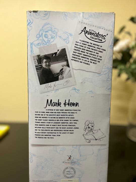 ディズニー　アニメータードール　ベルと白雪姫