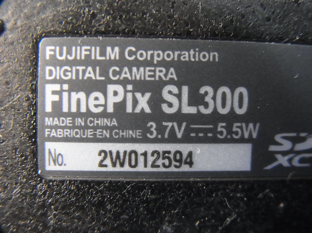 #3416 FinePix SL300 FUJIFILM 新品電池&充電器,SD