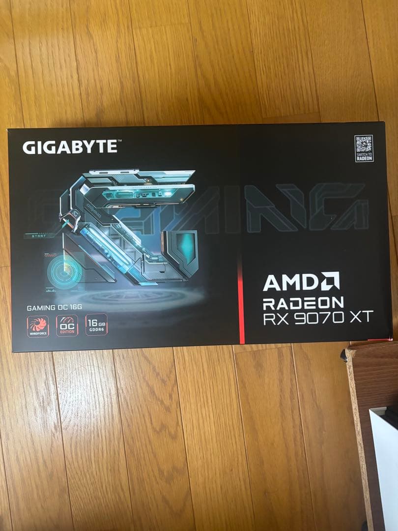 グラフィックボード・グラボ・ビデオカード GIGABYTE RADEON RX9070XT OC16gb