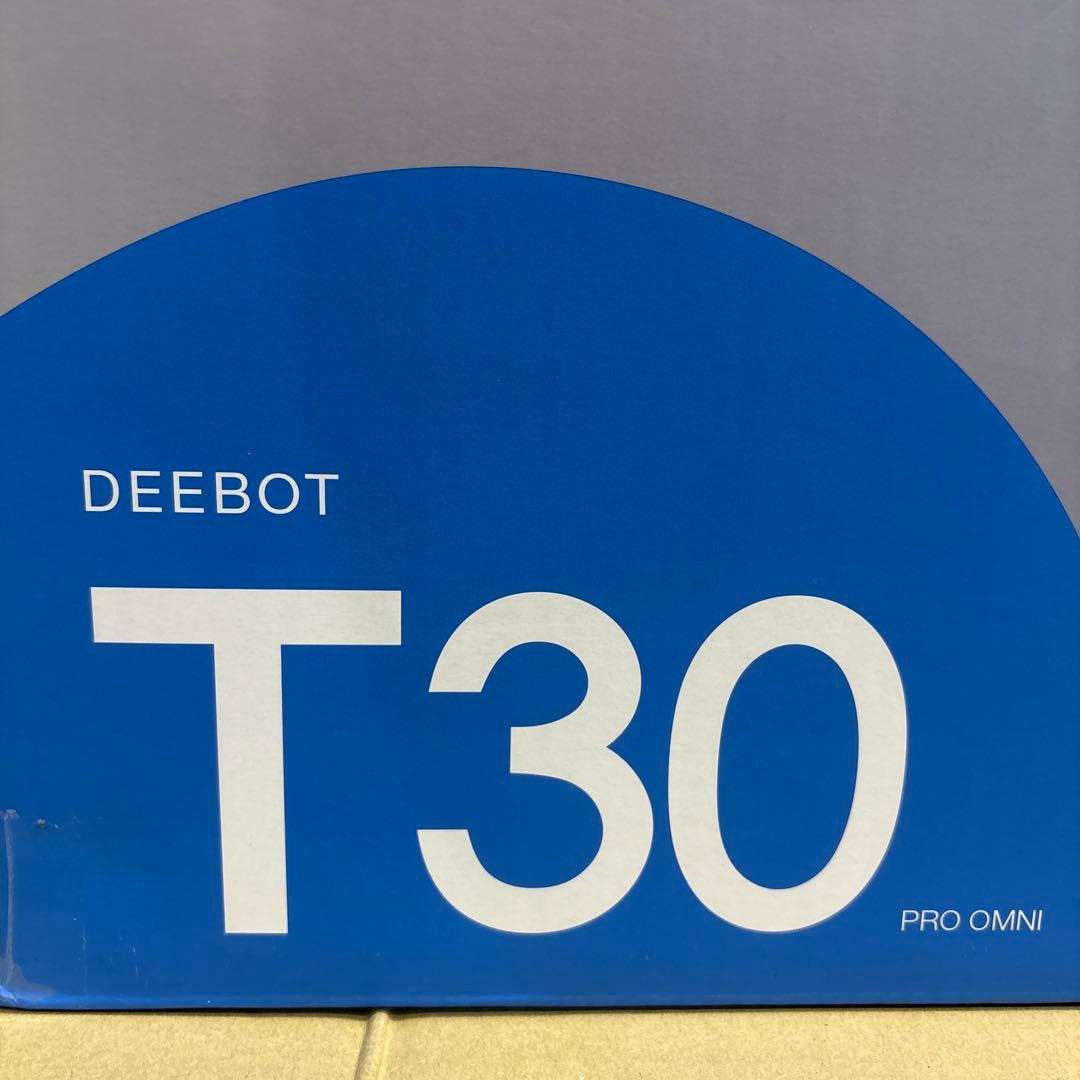 ECOVACSエコバックス　DEEBOT T30 PRO OMNI　新品未開封品