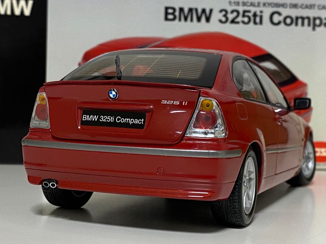 京商 1/18 BMW 325ti Conpact コンパクト (レッド)