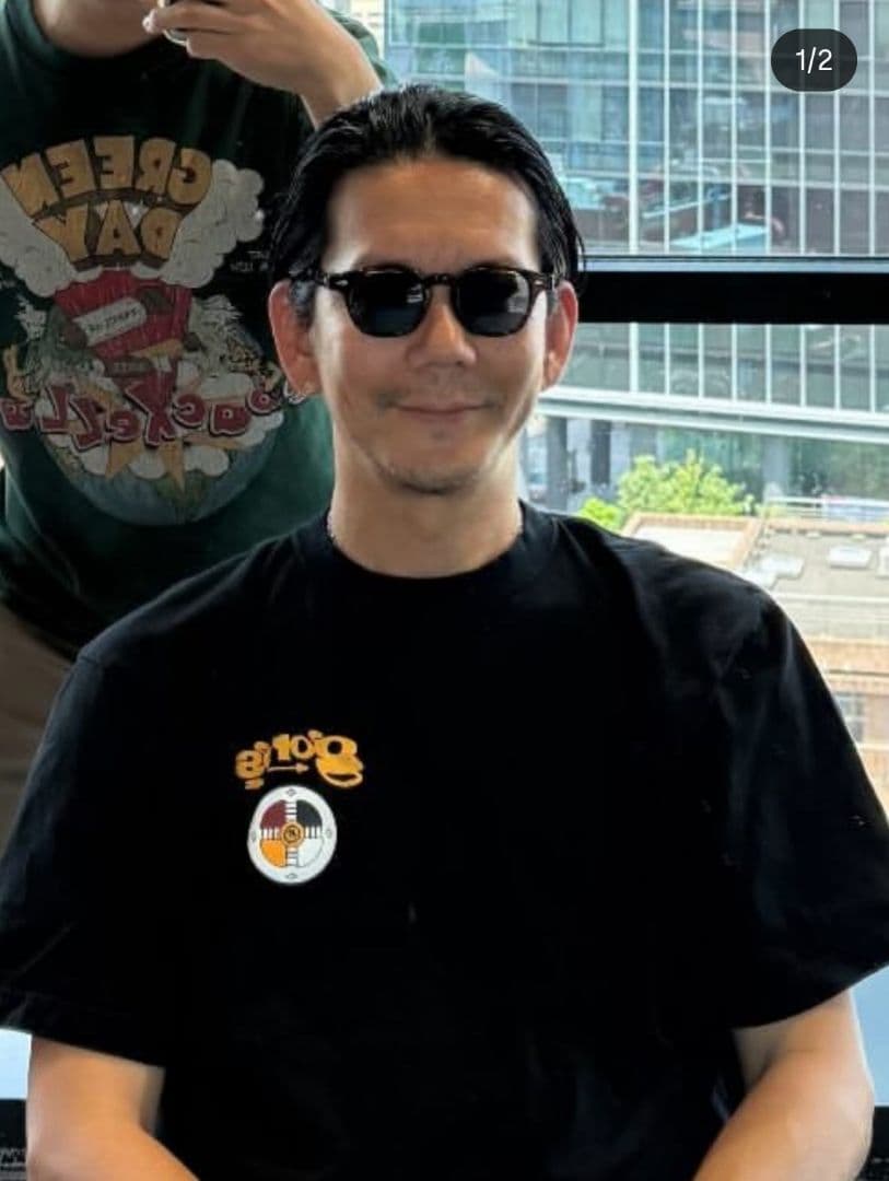 goro's メディスンホイールTシャツ 黒 L 新品 ゴローズ