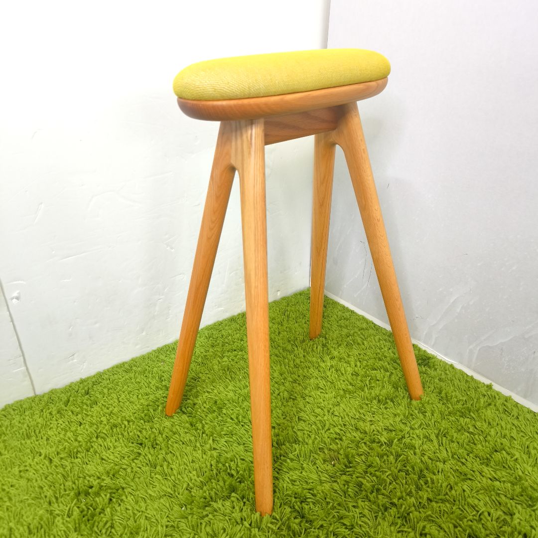 ★美品★ナガノインテリア スツール コッペ キッチンスツール