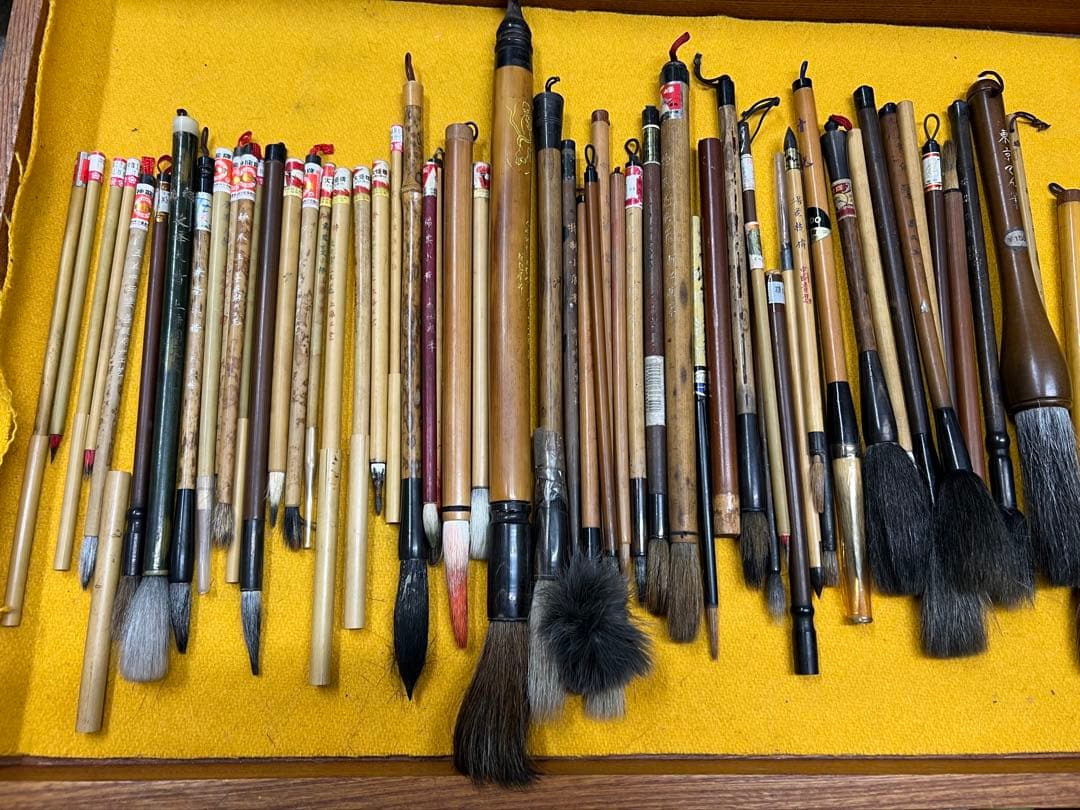 文房具　毛筆；