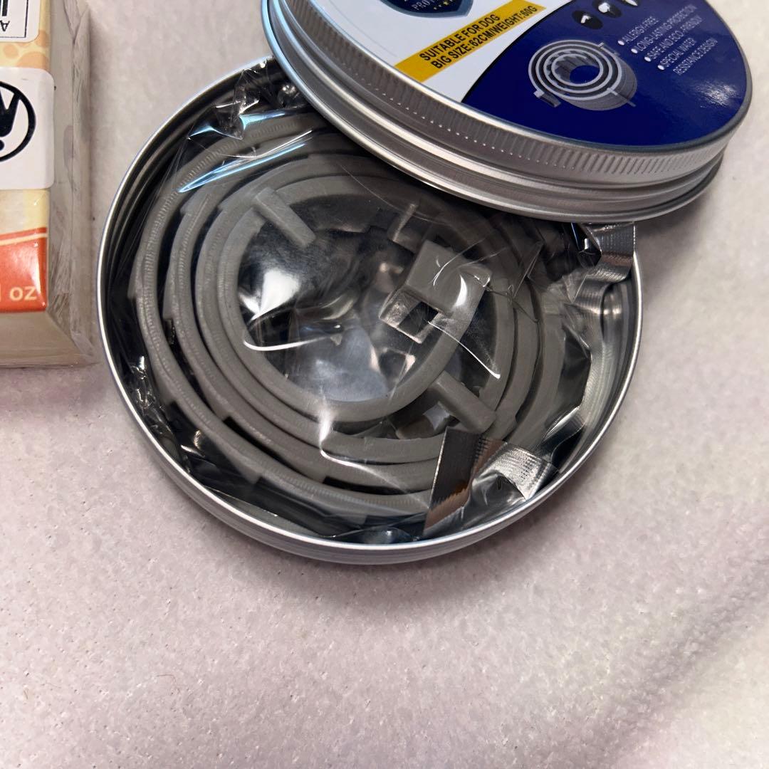 まとめ売り 犬用 肉球クリーム ノミ、ダニ虫除け首輪 8ヶ月 62cm 猫