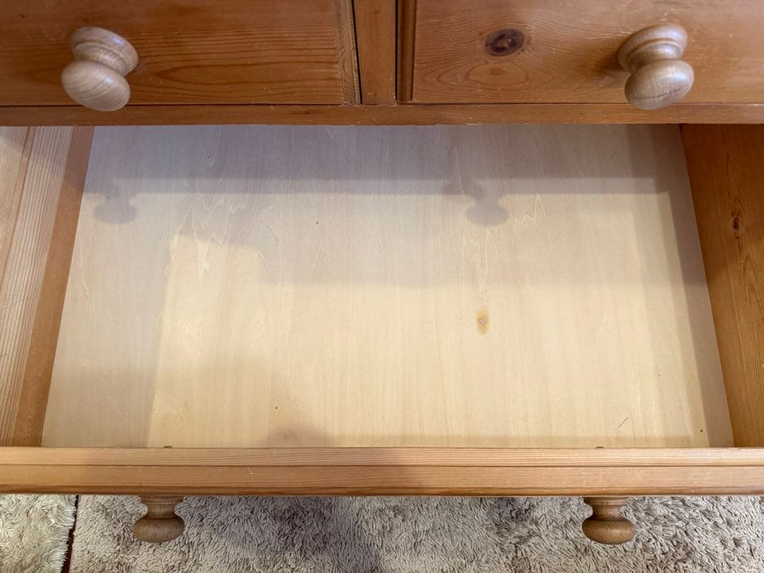 ペニーワイズ家具　ローチェスト　欧州アカマツ 無垢材　テレビ台　カントリー