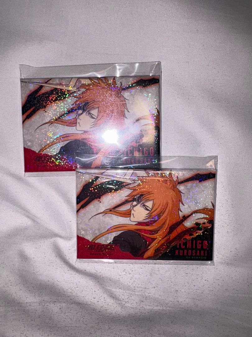 BLEACH ブレソル スクエア缶バッジ 黒崎一護