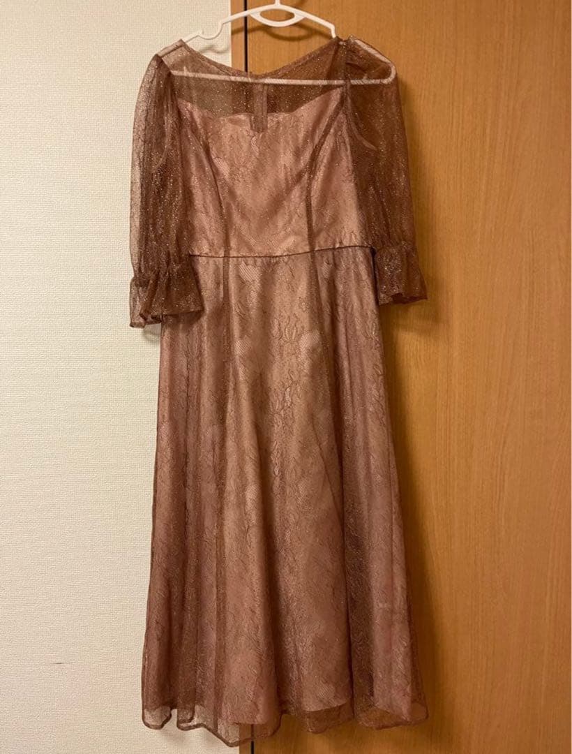 Aimer グリッターレースフィット＆フレアドレス