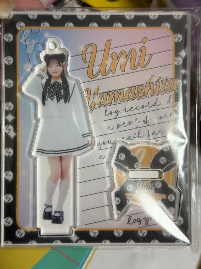 山下うみ アクリルスタンド ろぐゆー log you logyou うみちゃん