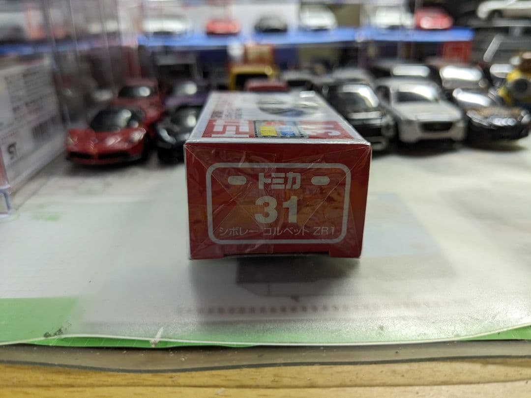 タカラトミー トミカ No．31 シボレー コルベット ZR1箱