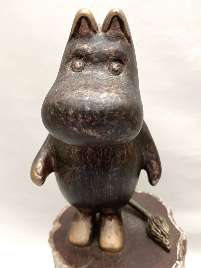 ムーミン　スタチューバンク　貯金箱　レトロ　フィギュア　ソフビ　フローレン