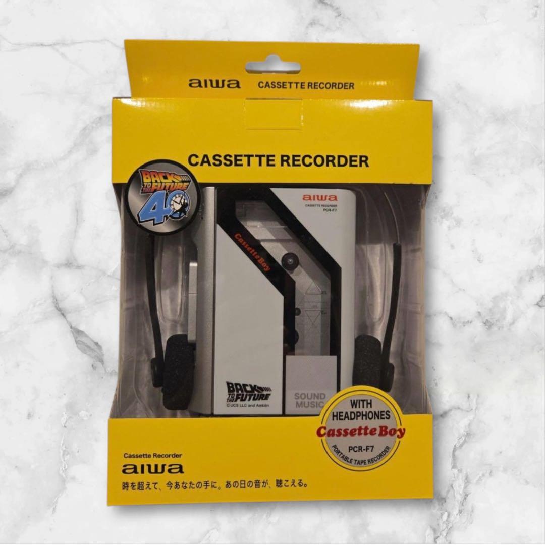 新品未開封 バック・トゥ・ザ・フューチャーのコラボ商品、ドンキx aiwa