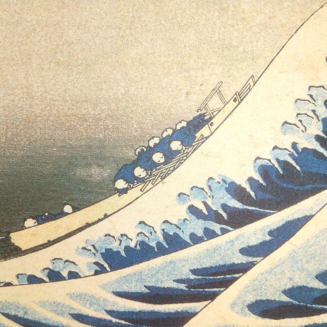 ポスター 冨嶽三十六景 神奈川沖浪裏 東京国立博物館蔵 葛飾北斎筆 Poster