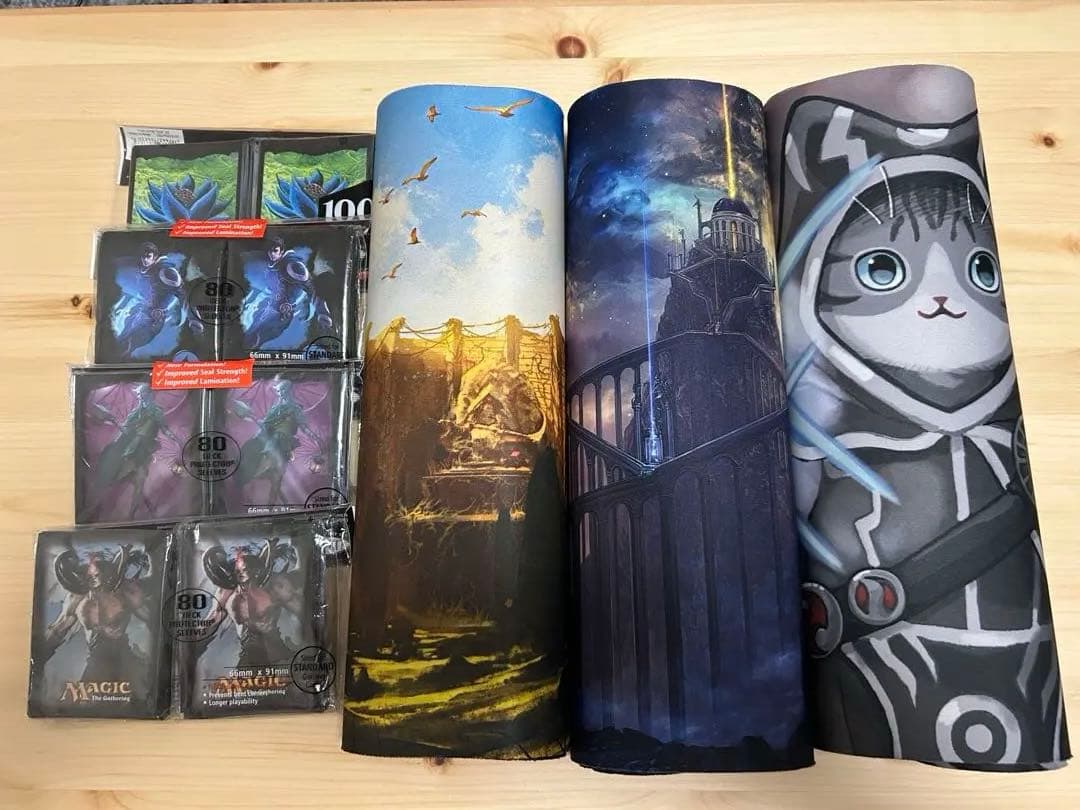 MTG マジック スリーブ プレイマット ロータス ニクソス 断れない提案