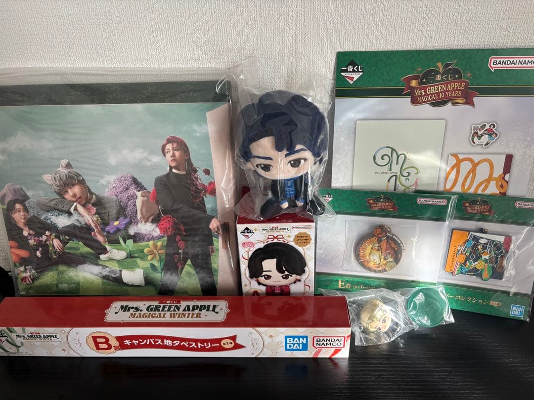 ミセスグリーンアップル　一番くじ7点セット＋おまけ付き⭐︎
