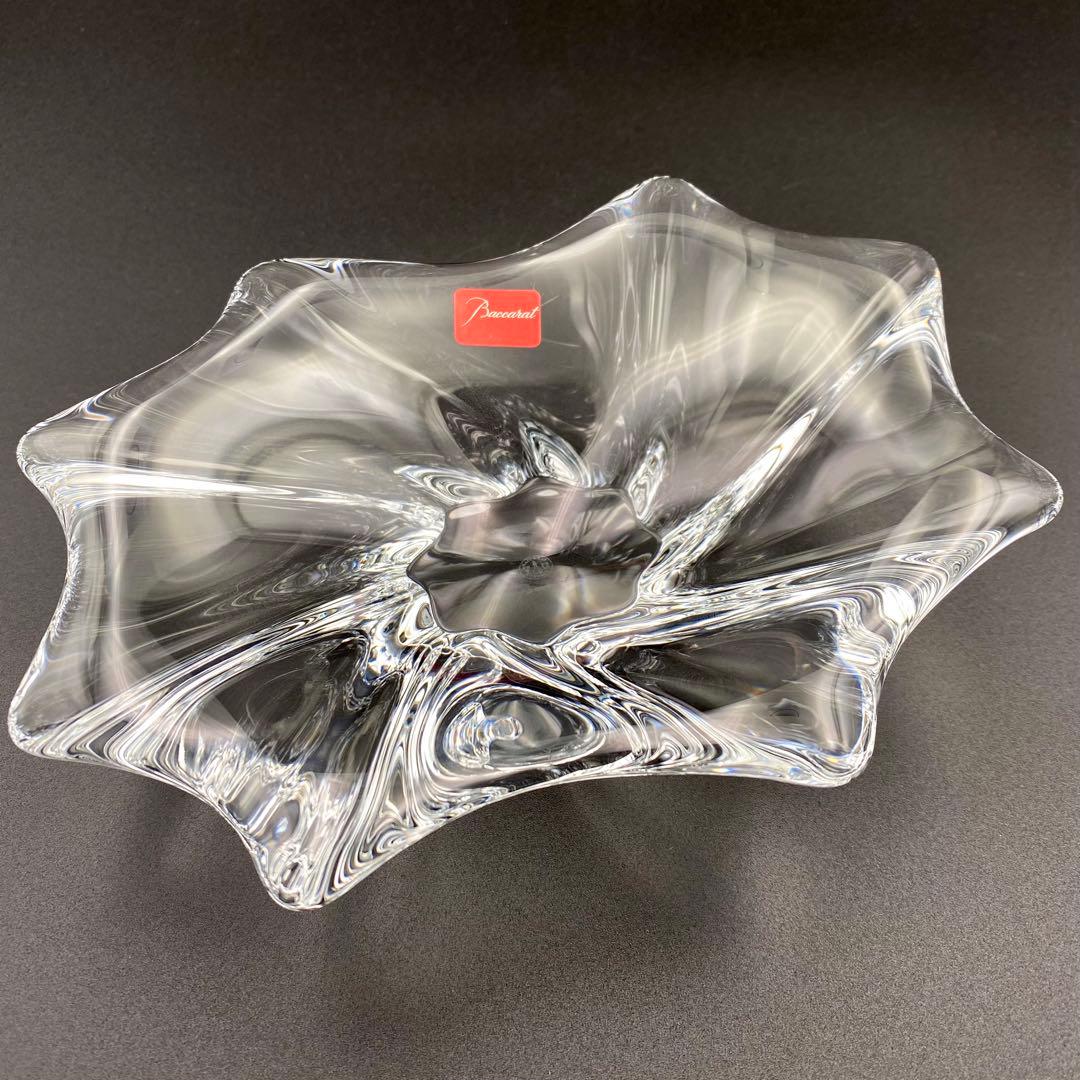 【美品】 Baccarat Cadixバカラ キャディックス 飾り皿 小物入れ