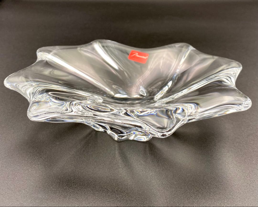 【美品】 Baccarat Cadixバカラ キャディックス 飾り皿 小物入れ