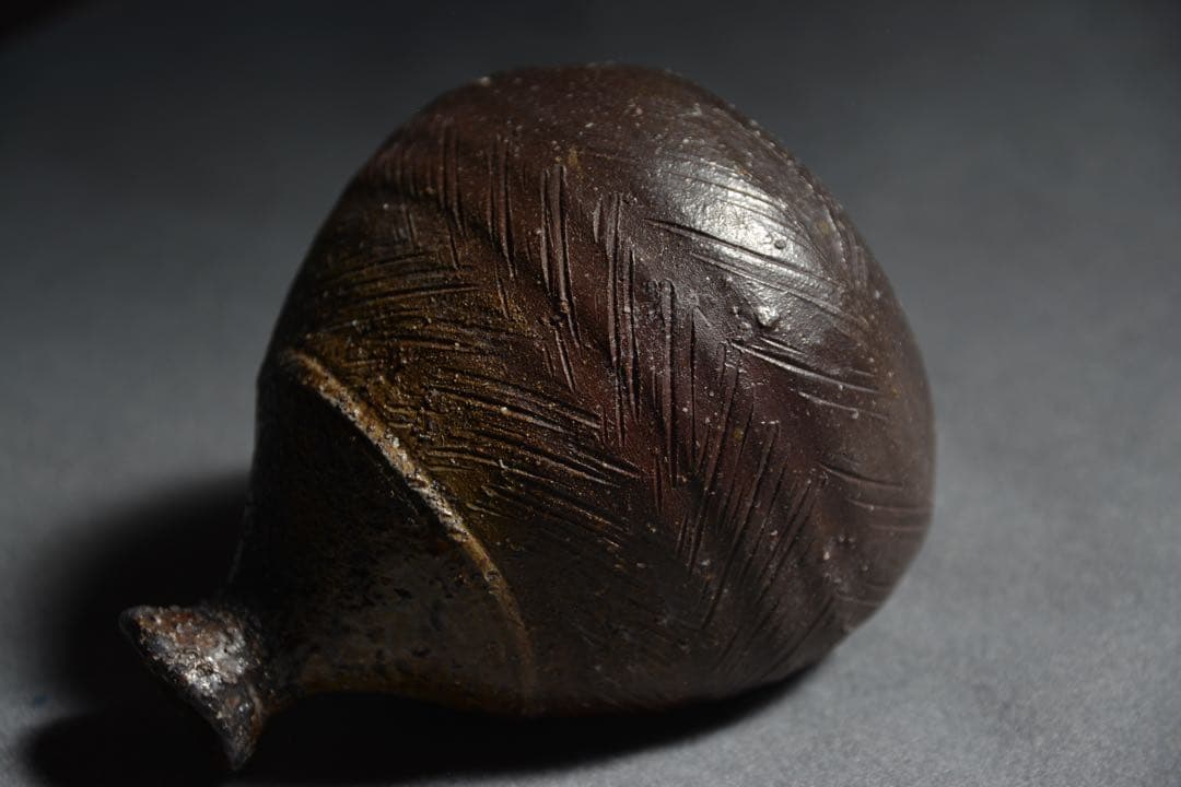 【金重晃介】備前扁壺徳利