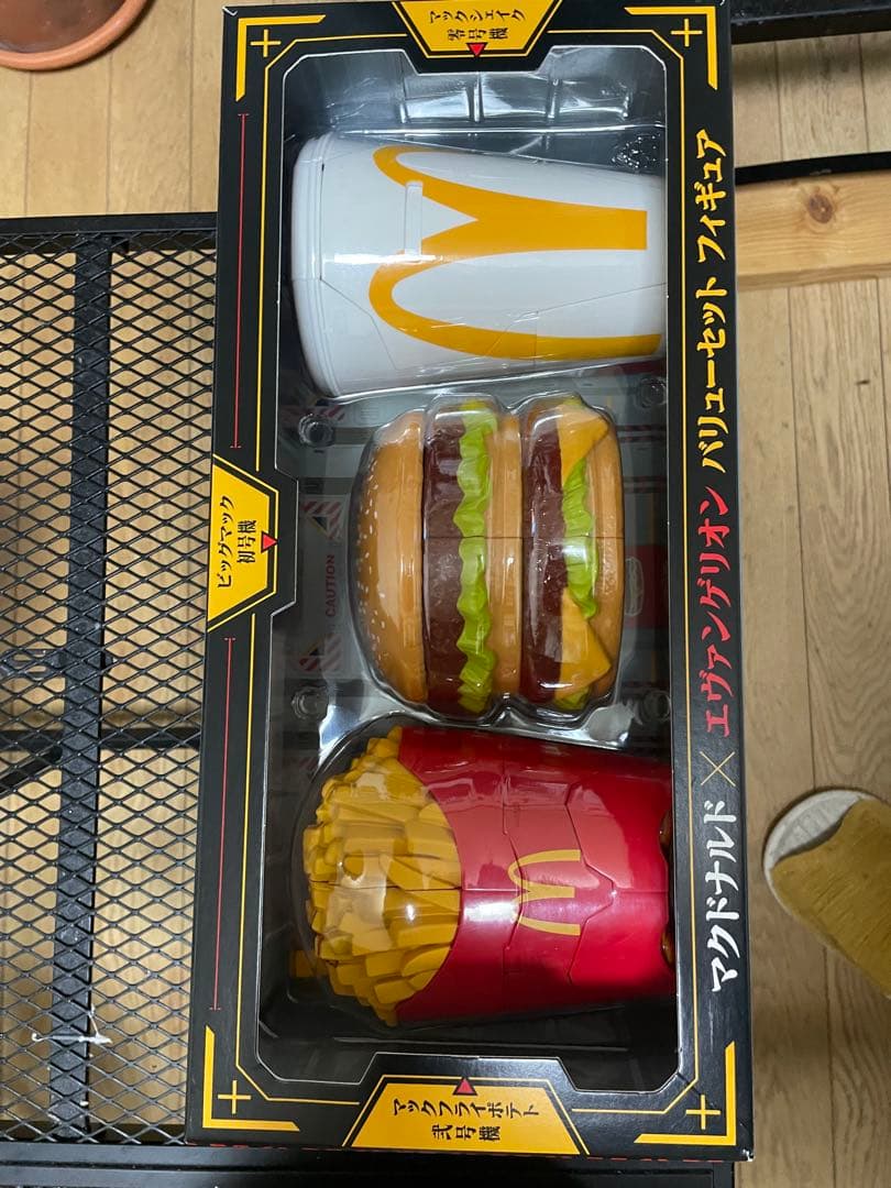 エヴァンゲリオン × マクドナルド フィギュアセット