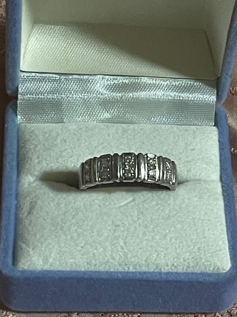 2点目から100円引きさん専用プラチナ900 ダイヤの指輪