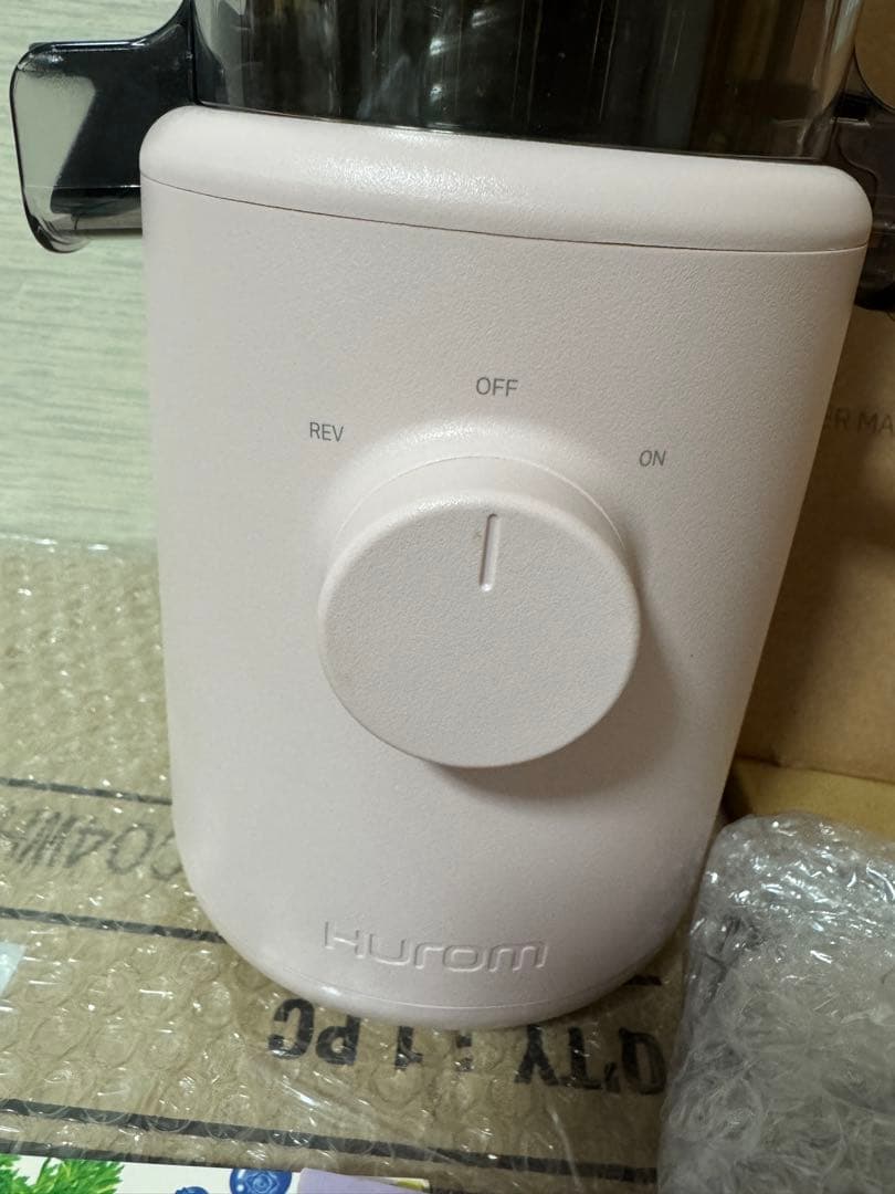 M03 HUROM ヒューロム ミキサー スロージューサ H310A ピンク