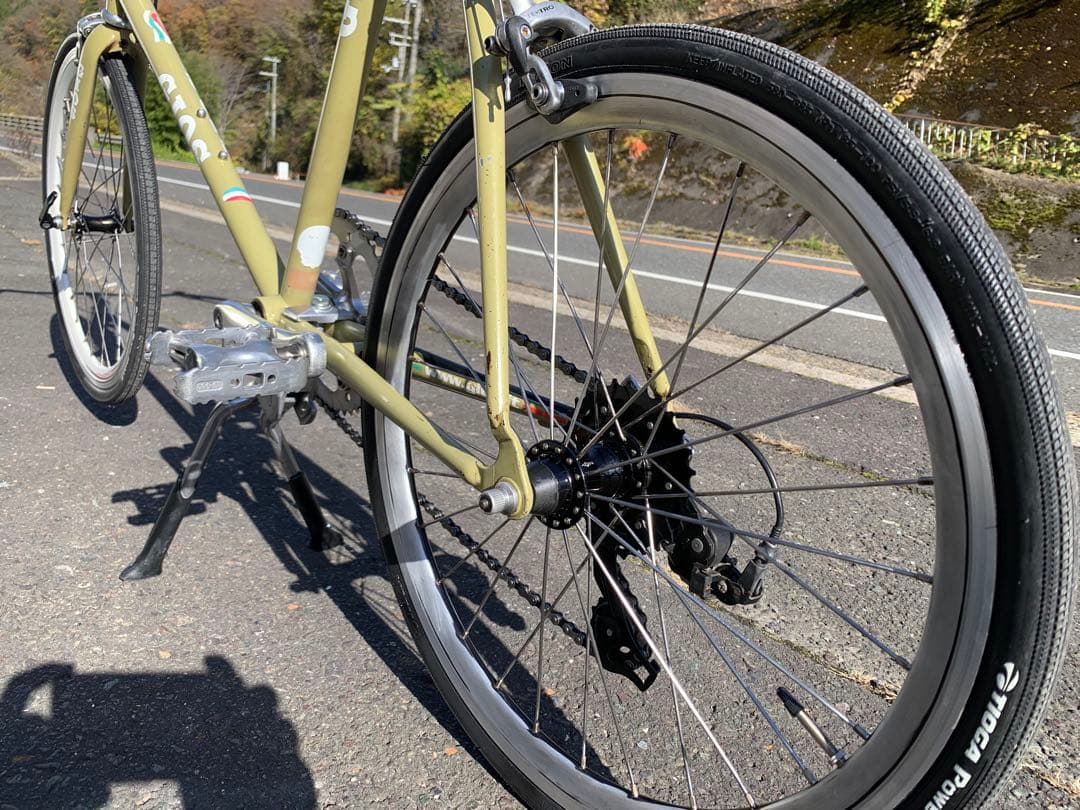 【即乘】送料無料GIOSミニベロ FIGAR 小径車ロードバイク8速 20インチ