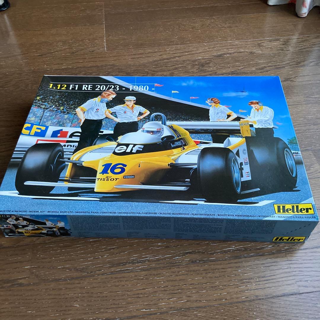 Heller 1/12 RENAULT ルノーF-1 RE20/23 1980