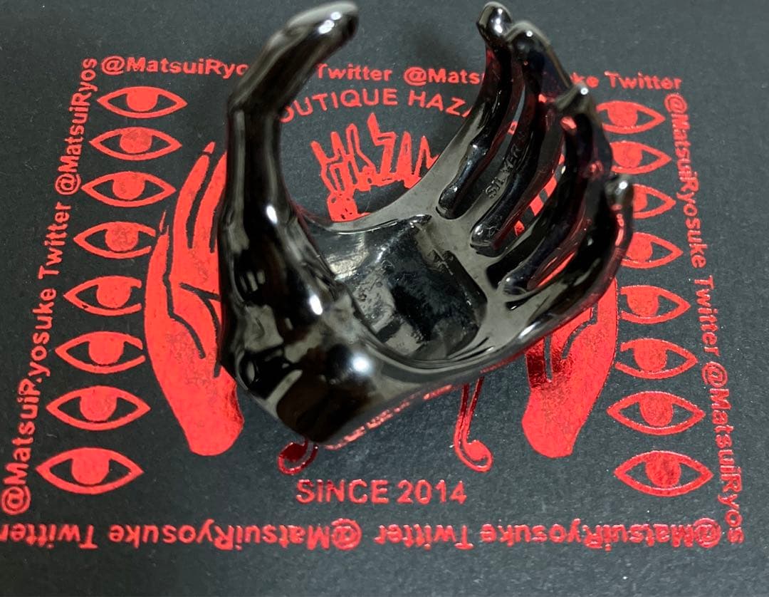 hazama 惹きずり込まれる運命のリング(15号/ブラック)