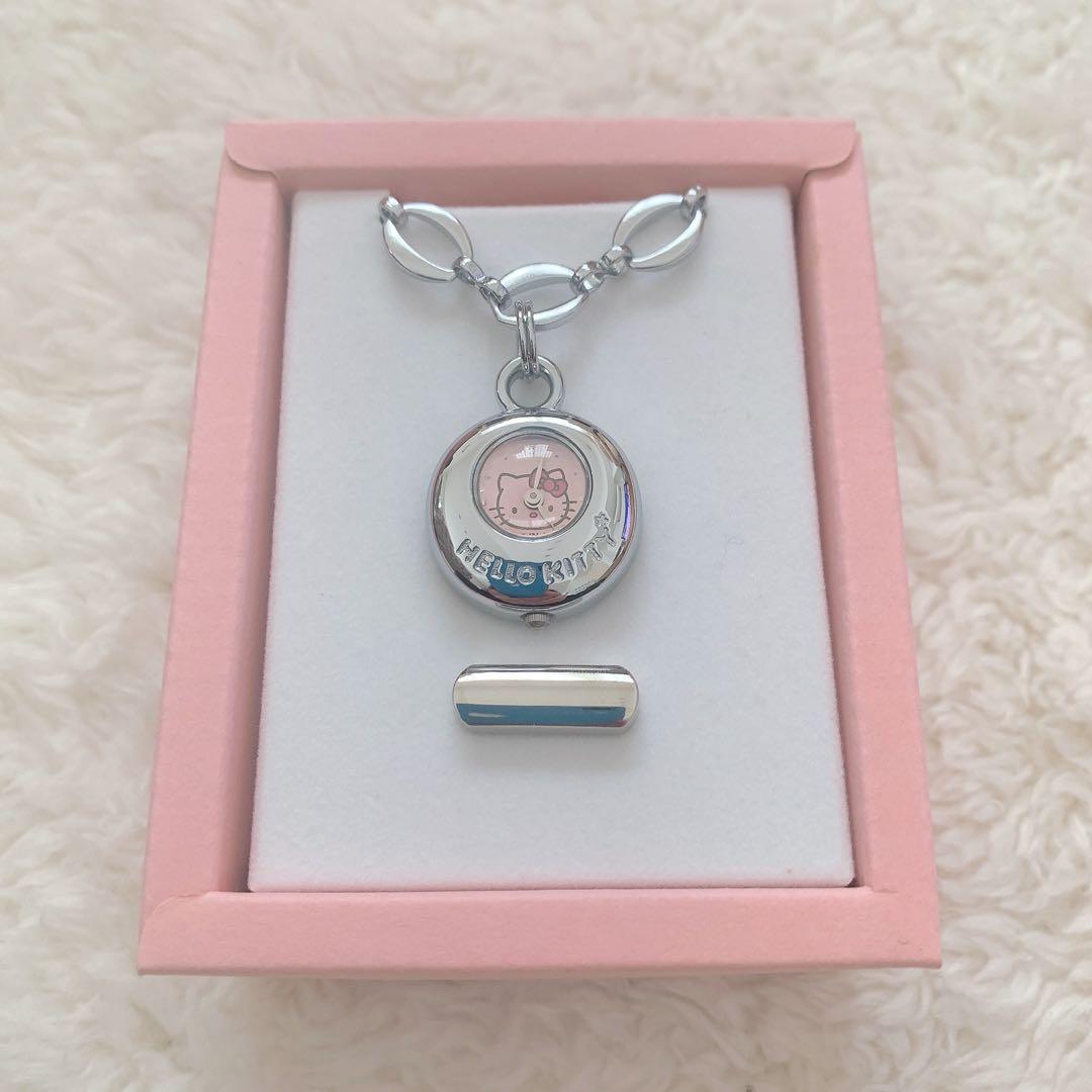 【レア】サンリオ ハローキティ 2WAY ピンウォッチ・ブレスウォッチ