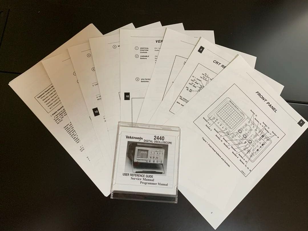 【テクトロニクス】デジタルストレージオシロスコープ