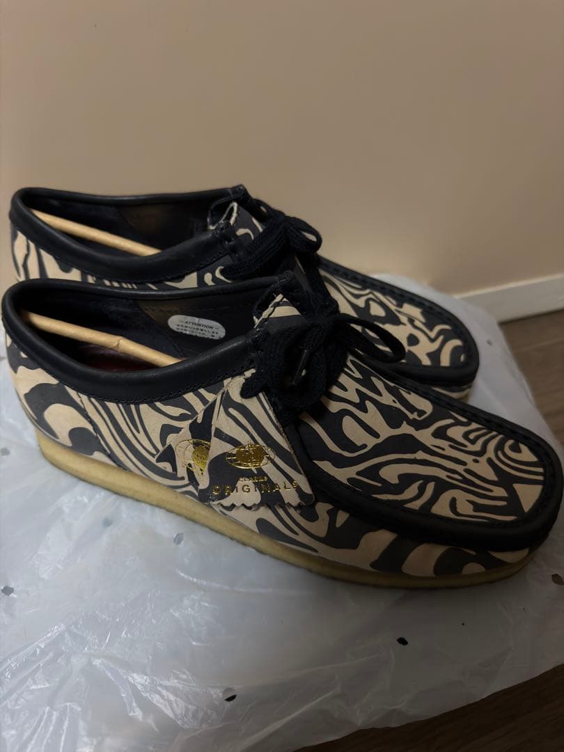 CLARKS WALLABEE Wu Tang Clan ネイビーウータンクラン