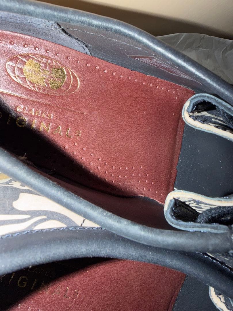 CLARKS WALLABEE Wu Tang Clan ネイビーウータンクラン