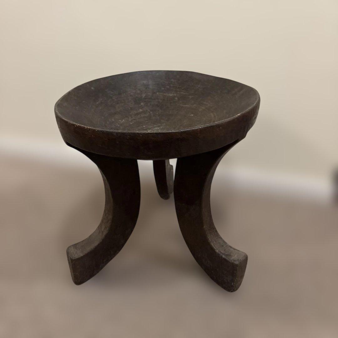 アフリカンスツール　工芸品　民藝　アンティーク　ヴィンテージ