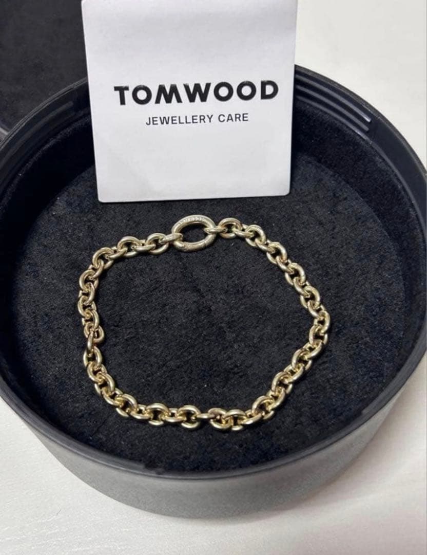 TOMWOOD Ada ブレスレットゴールド7インチ