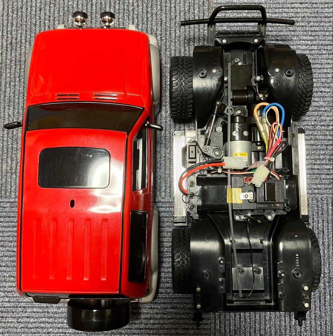 タミヤ 1/10 RC 三菱パジェロ　メタルトップワイド