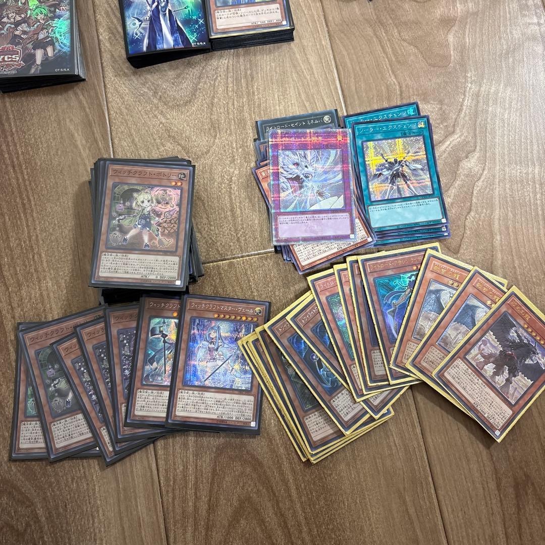 遊戯王引退まとめ売り　高レア、デッキ、レアストレージ等1000枚以上　未開封あり