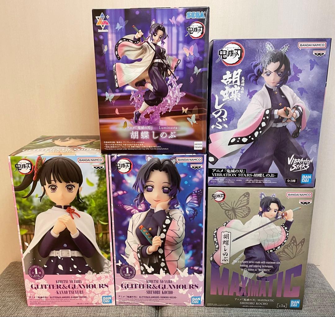 鬼滅の刃 胡蝶しのぶ 栗花落カナヲ フィギュアセット