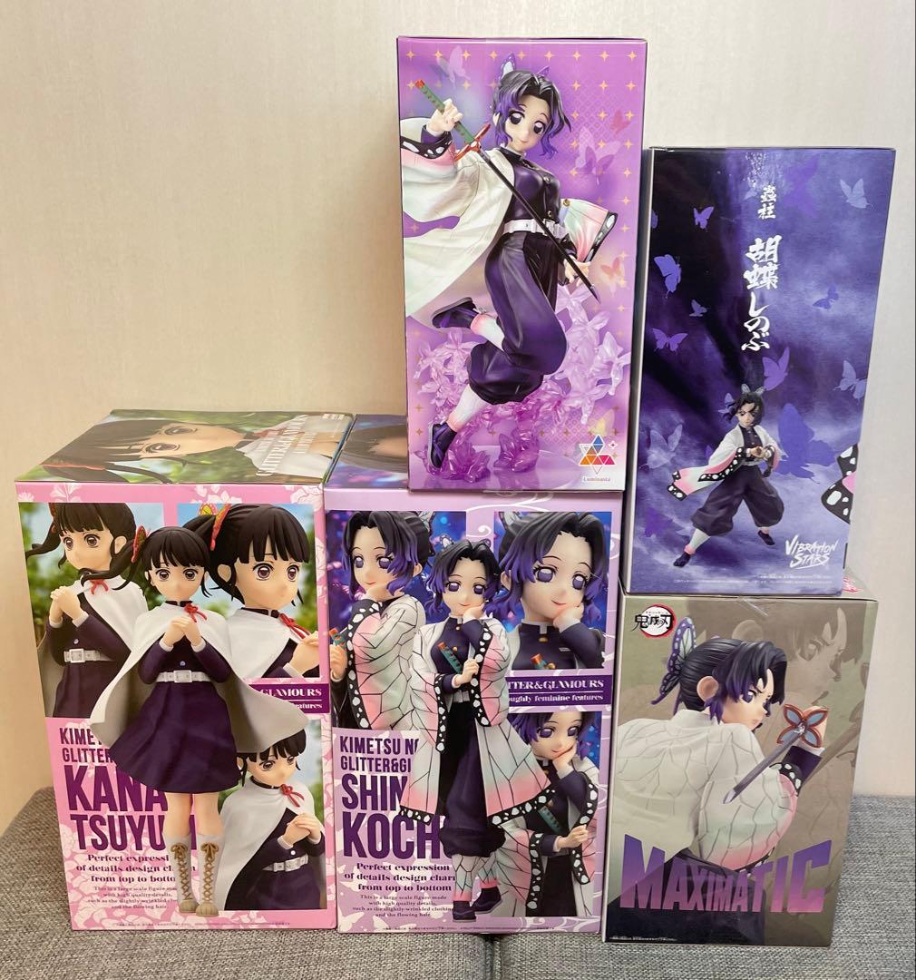 鬼滅の刃 胡蝶しのぶ 栗花落カナヲ フィギュアセット