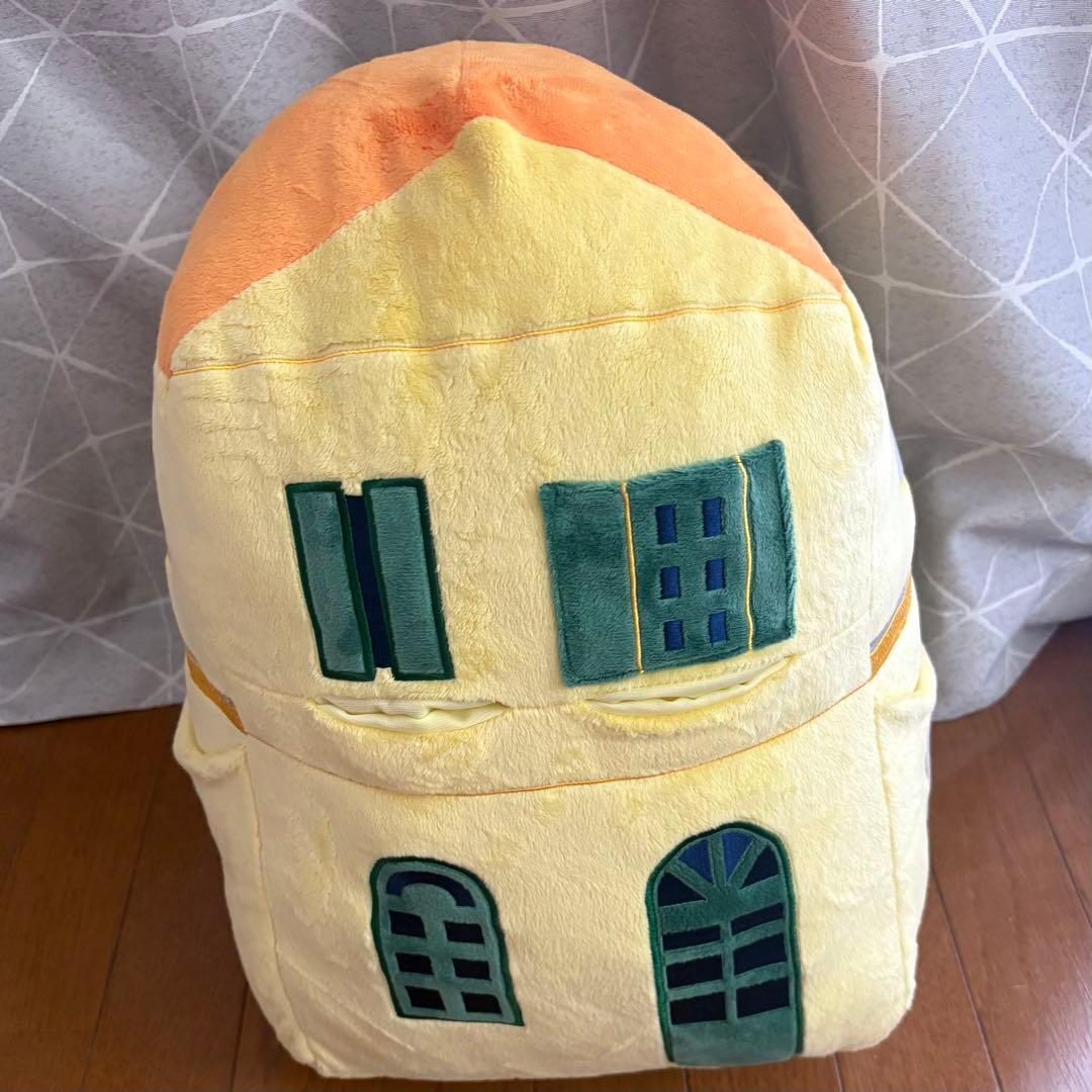 イエローハウスクッション　ゴッホ展　黄色い家　ぬいぐるみ